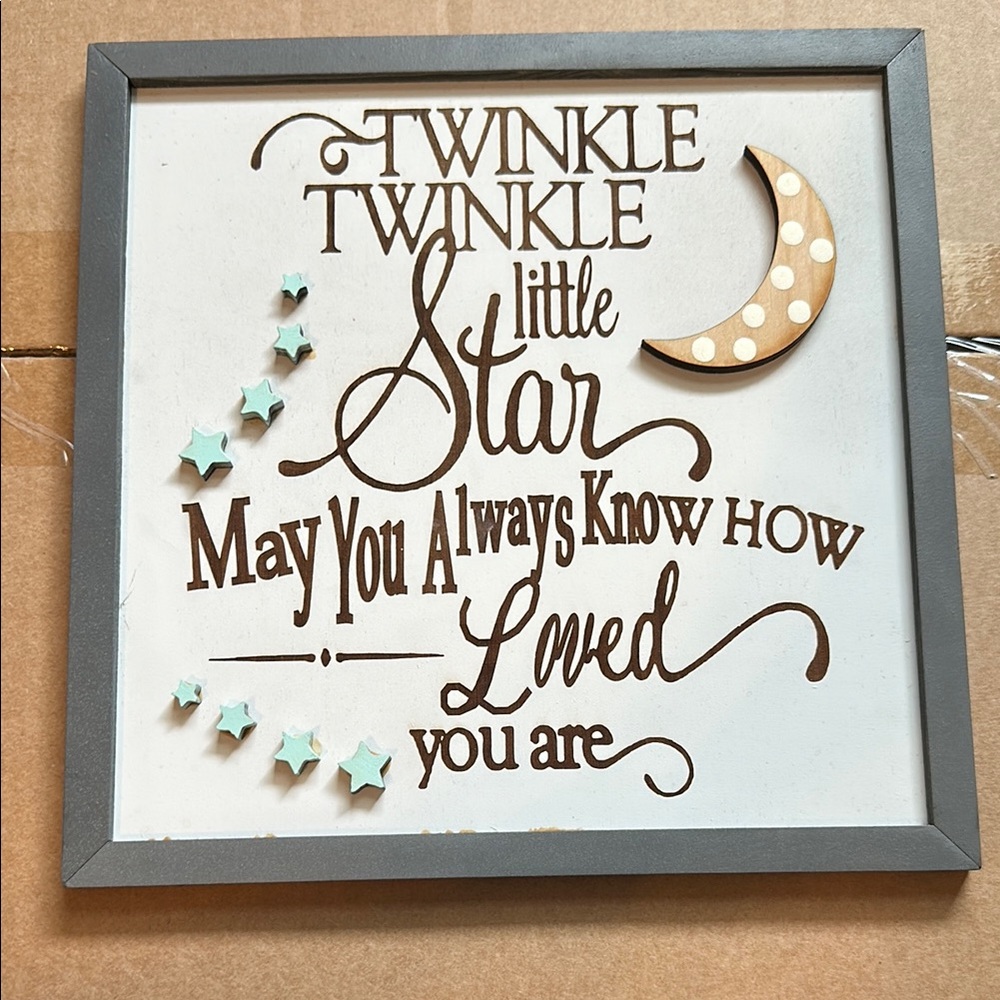 Gray and Brown Art & Decals Wall Decor
